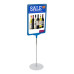Showcard Sign Stand With Round Base Showcard Sign Stand With Round Base