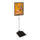 Outdoor Adjustable Showcard Stand A4