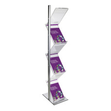 Magazine Zig Zag Brochure Display Unit – Stylish, Double-Sided & Built to Last Magazine Zig Zag Brochure Display Unit – Stylish, Double-Sided & Built to Last