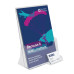 Clear Styrene Brochure & Business Card Holder