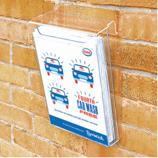 Outdoor Acrylic Leaflet Holder Outdoor Acrylic Leaflet Holder