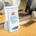 Foldable Cardboard Leaflet Holder