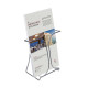 Chrome Wire Menu Holder Chrome Wire Menu Holder