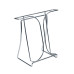 Chrome Wire Menu Holder Chrome Wire Menu Holder