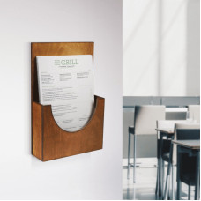 Wooden Brochure Holder Wooden Brochure Holder
