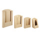 Light Oak Menu Or Leaflet Holder Light Oak Menu Or Leaflet Holder