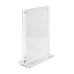 Premium Clear Acrylic Magnetic Sign Holder 