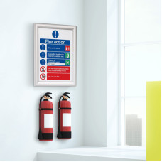 Fire Resistant Snap Frame – Safety-Compliant Signage with Style Fire Resistant Snap Frame – Safety-Compliant Signage with Style