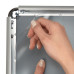 Silver Snap Frame with Rounded Corners – Indoor & Outdoor Use | Sleek, Safe & Versatile Display Silver Snap Frame with Rounded Corners – Indoor & Outdoor Use | Sleek, Safe & Versatile Display