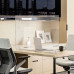 Acrylic Desktop Sneeze Guard Screen with Feet Clamps