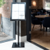 LED Menu Display Stand – Illuminated, Weather-Resistant & Freestanding LED Menu Display Stand – Illuminated, Weather-Resistant & Freestanding