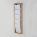 Wall-Mounted Wooden Magazine & Literature Display – Elegant, Space-Saving & Built to Last
