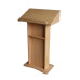 Theatre Lectern – Real Oak Veneer Elegance for Professional Events