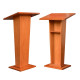 Traditional Indonesian Mahogany Lectern – Elegant Craftsmanship with Sustainable Integrity