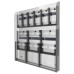 Multi-Pocket Wall-Mounted Brochure Dispenser – Durable, Versatile & Designed for High-Traffic Spaces Multi-Pocket Wall-Mounted Brochure Dispenser – Durable, Versatile & Designed for High-Traffic Spaces