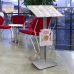 Twin A4 Lectern or Podium – Sleek, Versatile & Presentation-Ready Twin A4 Lectern or Podium – Sleek, Versatile & Presentation-Ready