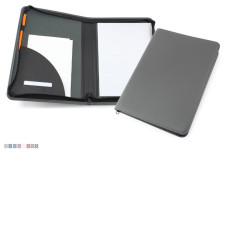  Como Colours A4 Zipped Conference Folder: Eco Style with a Splash of Colour