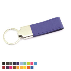 Deluxe Loop Key Fob – Elegant Branding with a Vegan Leather Finish