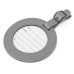 Circular Luggage Tag – Soft-Touch Vegan PU with Custom Branding