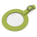Circular Luggage Tag – Soft-Touch Vegan PU with Custom Branding