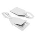 Angled Luggage Tag with Security Flap – Travel Smart, Brand Bold