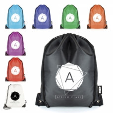 Recycled PET Drawstring Bag - Eco-conscious Eye-catching Everyday-ready Recycled PET Drawstring Bag - Eco-conscious Eye-catching Everyday-ready