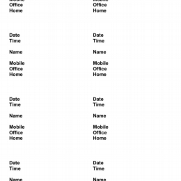 8 per page track and trace forms