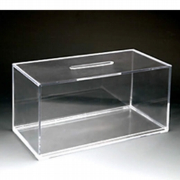 small clear styrene suggestions box
