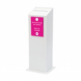 Pink Self-Standing Ballot Bag