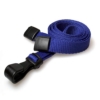 plain lanyard with plastic j clips and safety breakaway 15