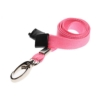 plain lanyard with plastic j clips and safety breakaway 16