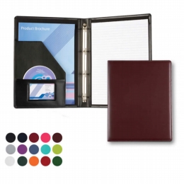 immitation leather a4 folder with ring binder