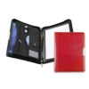 leather conference a4 pad holders red