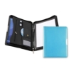 leather conference a4 pad holders sky blue