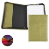 leather folder with zip colours