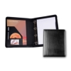 ascot leather a4 zipped ring binder