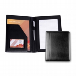 ascot leather a5 conference folder