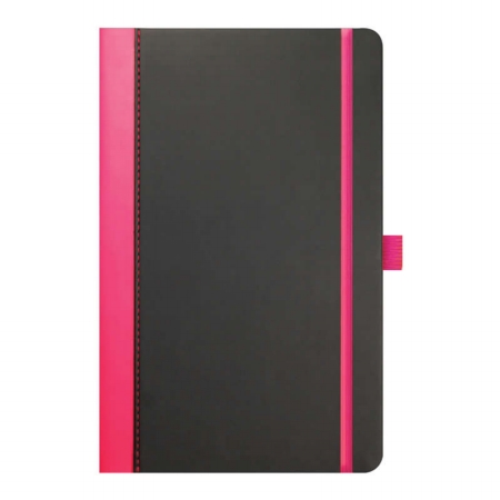 contrast black and neon pink