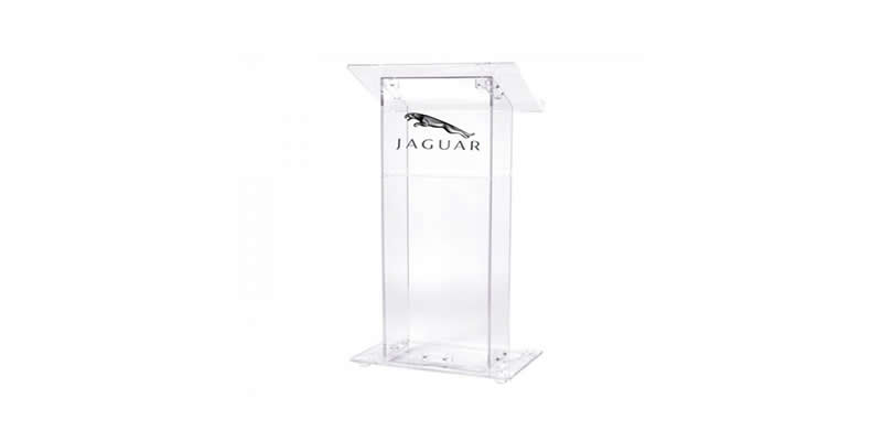 floorstanding acrylic lectern smaller image