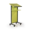 podium mobile lectern lime