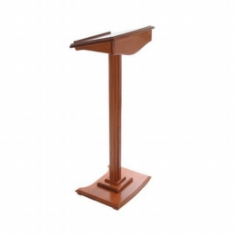 tradiional wooden lectern