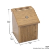 wooden ballot box 11