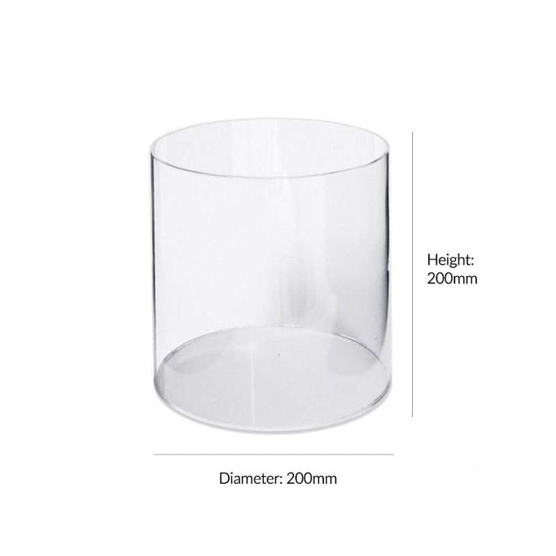 Clear Acrylic Cylinder Container