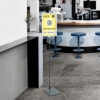 a3 adjustable height poster stand 7