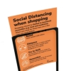 a4 poster stand adjustable height 3