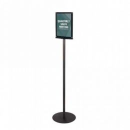 upright double sided a4 sign holder